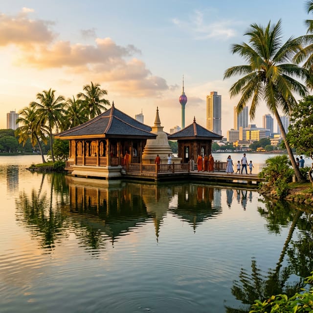 Beira Lake & Seema Malaka — Colombo's Hidden Oasis