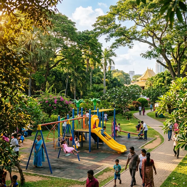 Viharamahadevi Park — Colombo's Best Park for Kids